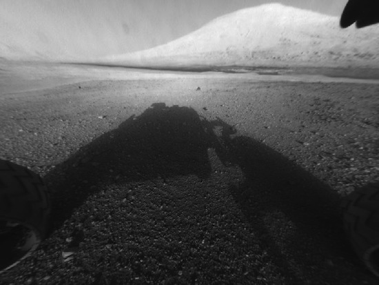 Curiosity op Mars